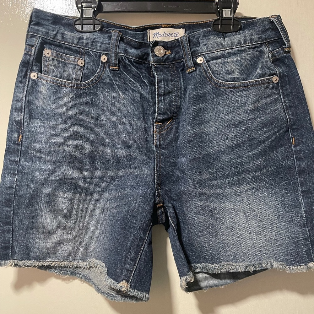 Madewell blue jeans shorts